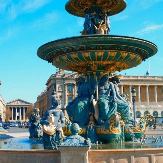 Paris Concorde Fountain