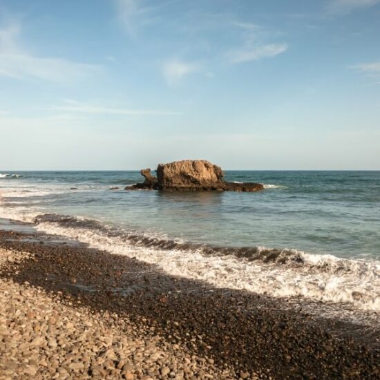 Relaxing on El Salvador's coast