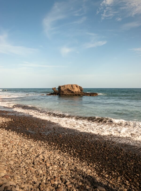 Relaxing on El Salvador's coast