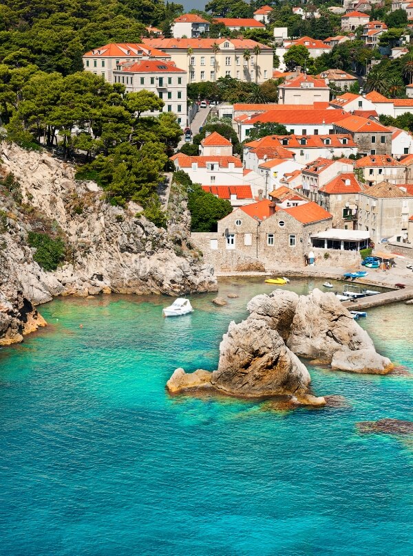 Croatia Dubrovnik city walls