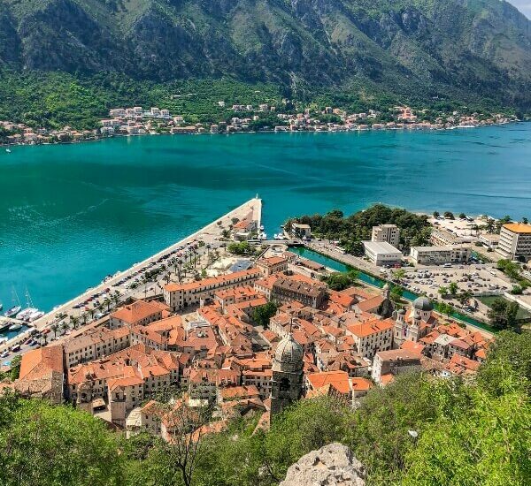 Montenegro mountain lake view