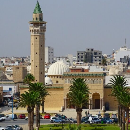 Tunisia Bourguiba mosque