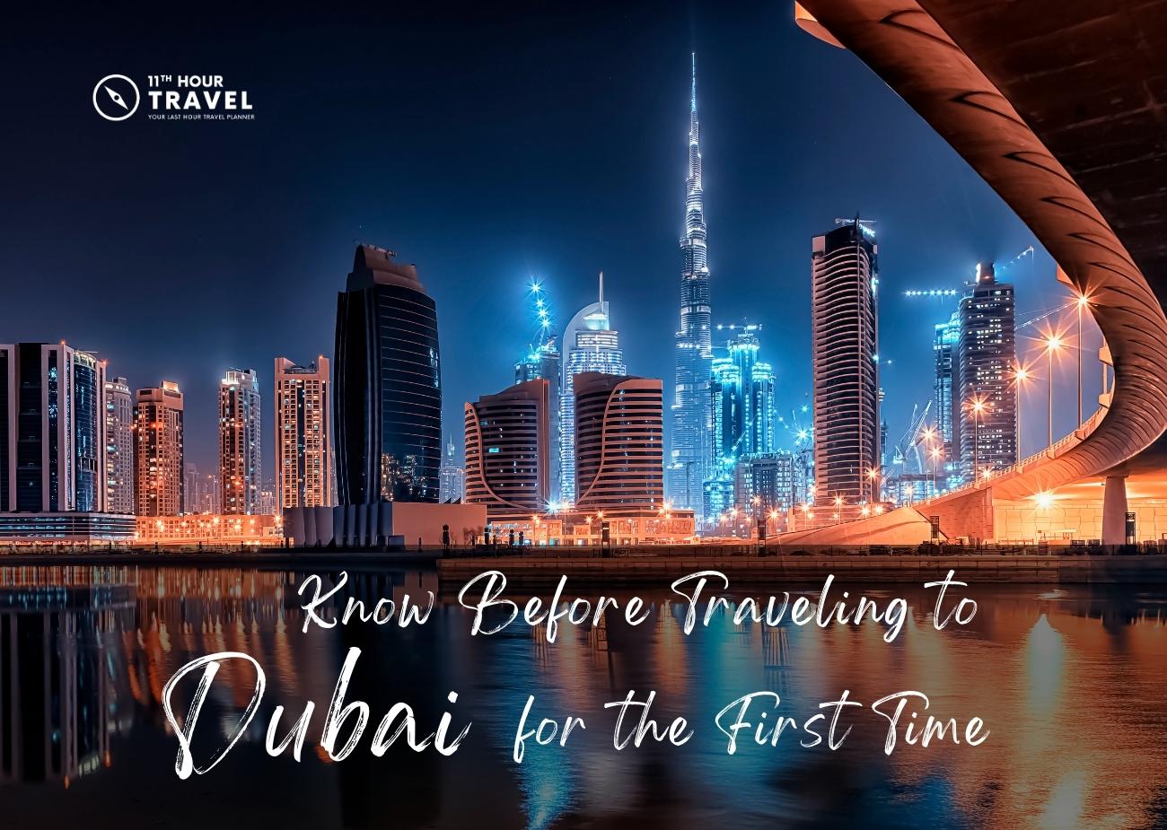 Traveling to Dubai for the First Time